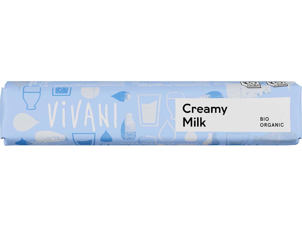 VIVANI Bio-Schokoriegel "Creamy Milk", 40 g