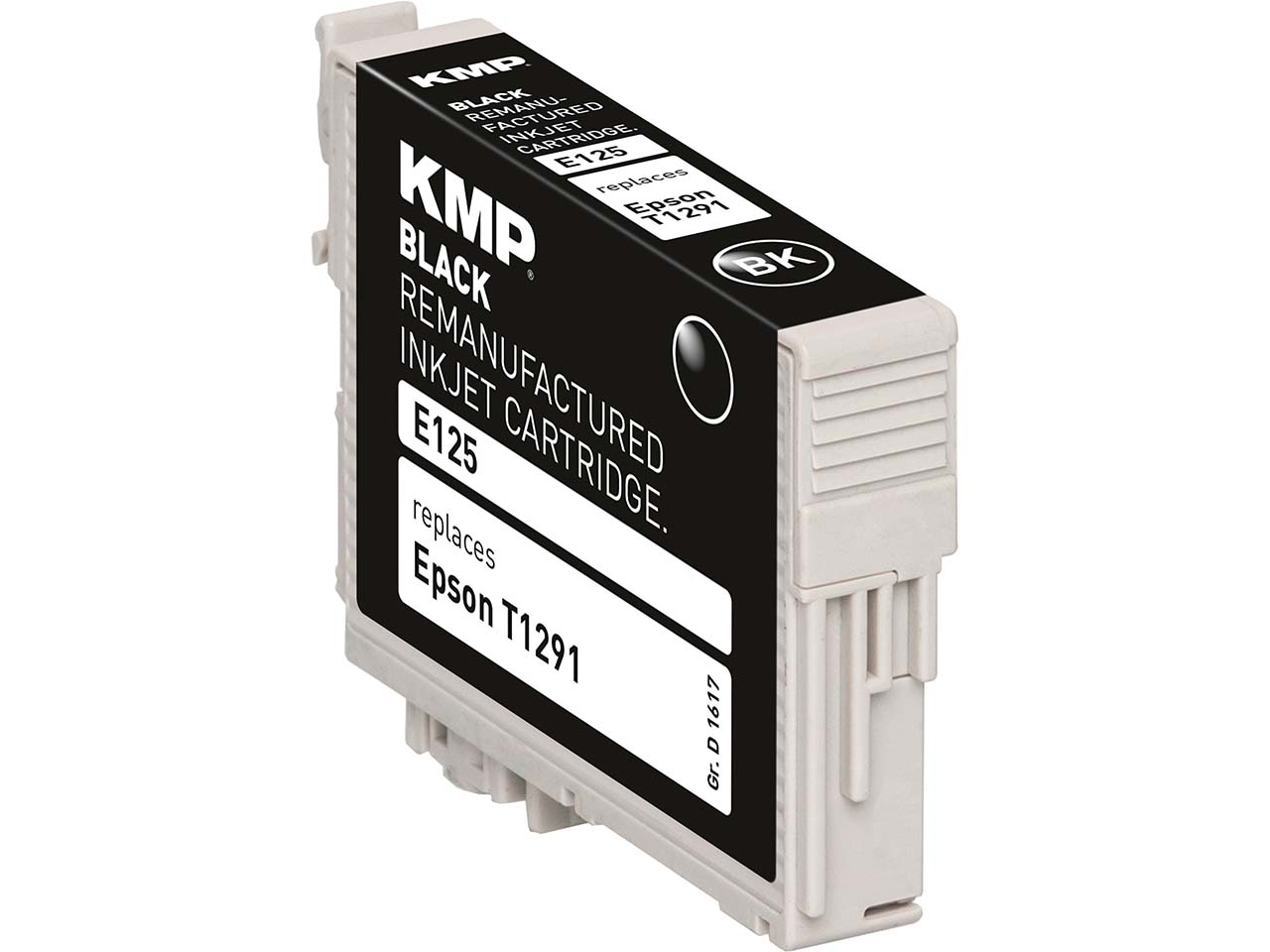 KMP Tintenpatrone ersetzt Epson T1291 schwarz