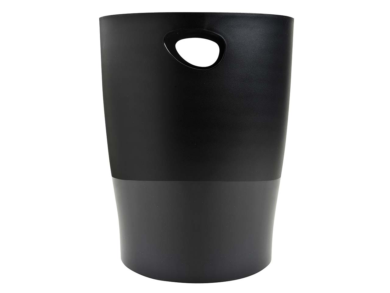 8 Exacompta Papierkörbe Ecobin "ECOBlack", 15 l, schwarz