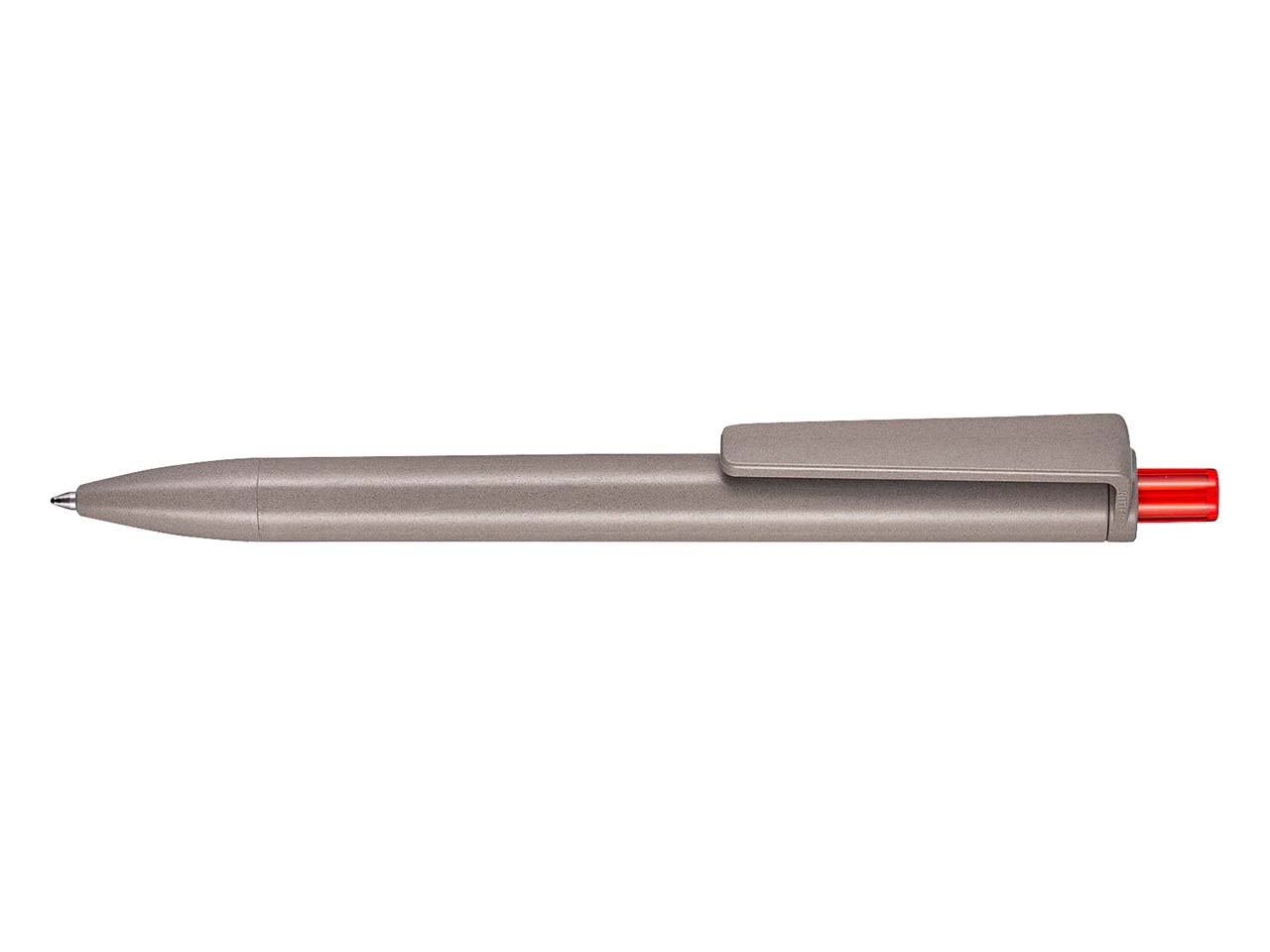 RITTER PEN Kugelschreiber 'ALGO PEN' algobraun/transparent feuerrot
