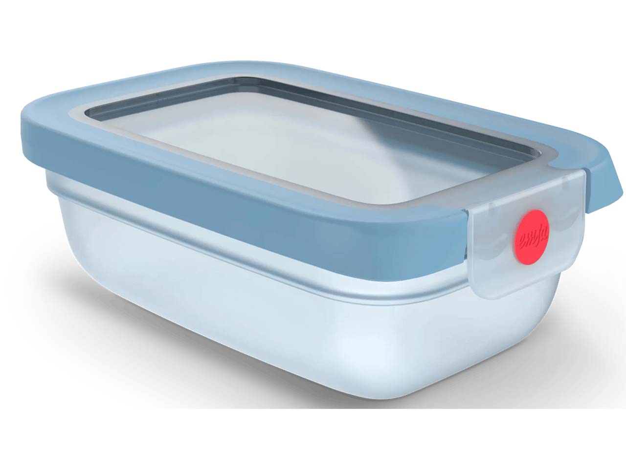 EMSA Frischhaltedose "oneClick" aus Kunststoff, 0,5 l, blau