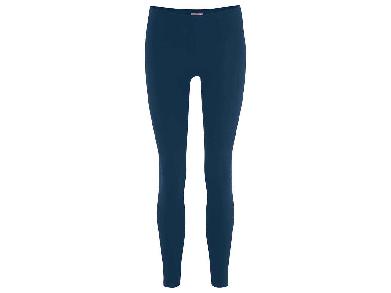 Living Crafts Bio-Damen-Leggings "Annedore" blau, Gr. M