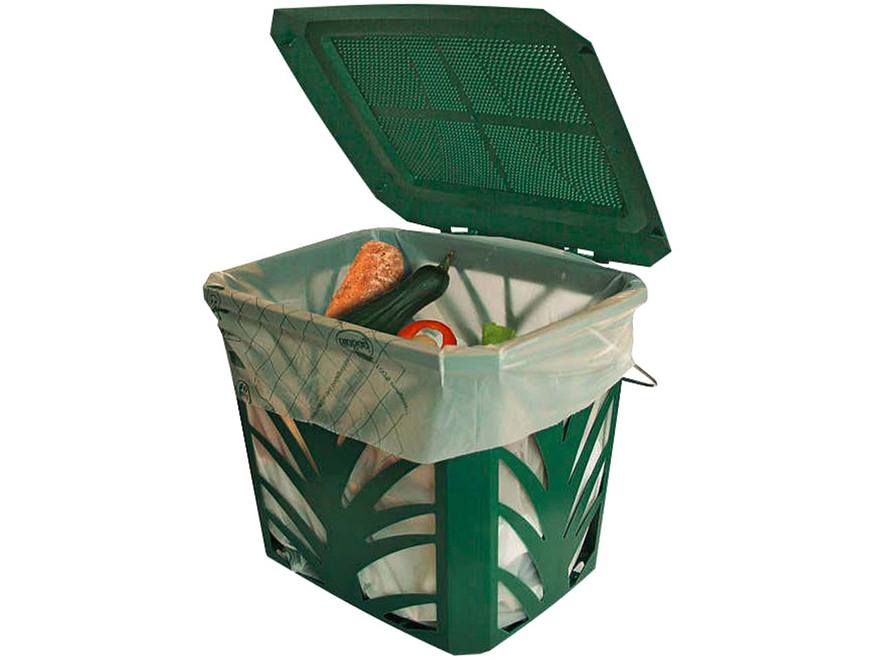 BioBag Biomüll-Eimer "MaxAir" inkl. 75 Biomüll-Beutel
