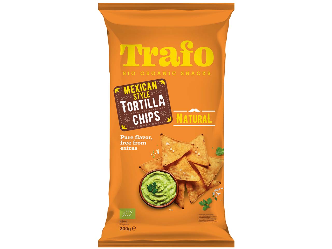 Trafo Bio-Tortilla-Chips "Mexican Style" Natural, 200 g