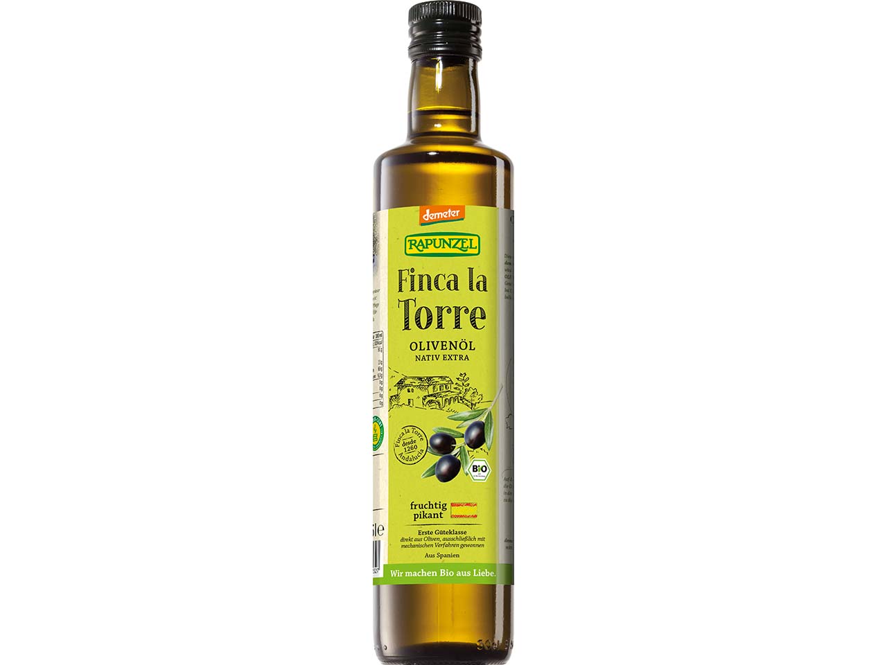 RAPUNZEL Bio-Olivenöl 'Finca la Torre', nativ extra, 500 ml
