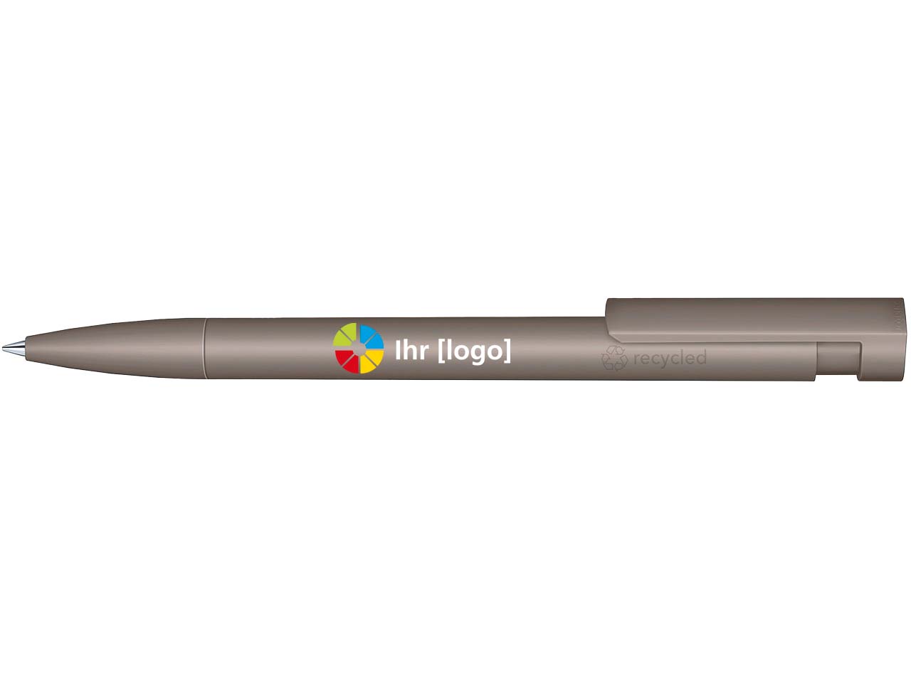 Senator Kugelschreiber "Liberty Matt Recycled" warmgray