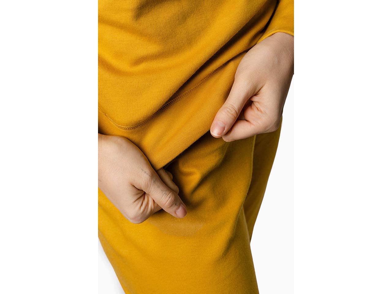 Living Crafts Bio-Damen-Schlafanzug 'BETTY', honey, Gr. L