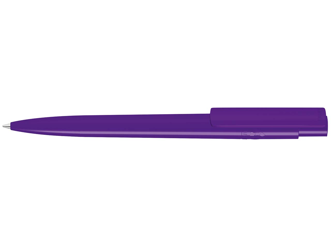 uma Kugelschreiber 'Recycled PET Pen Pro' einfarbig, dunkelviolett
