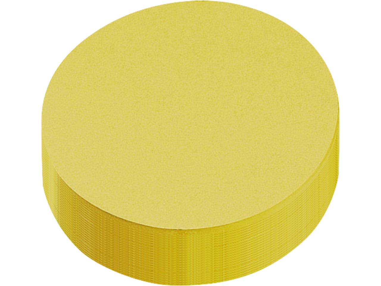250 Blatt Moderationspapier Kreise 14cm gelb