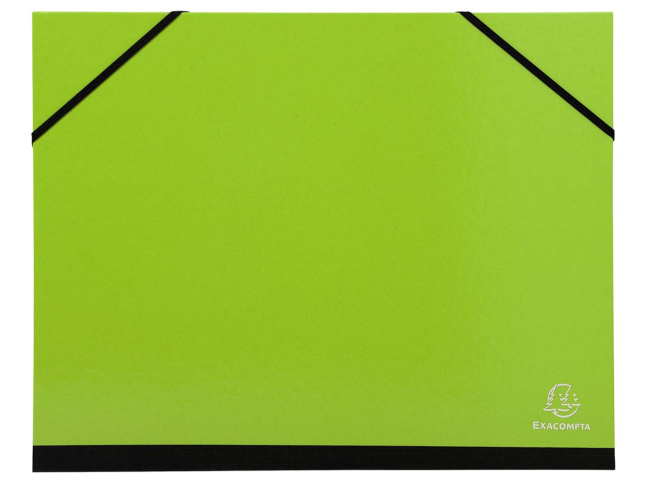 5 Exacompta Zeichenmappen "Iderama", für DIN A4, Gummizug, sortiert