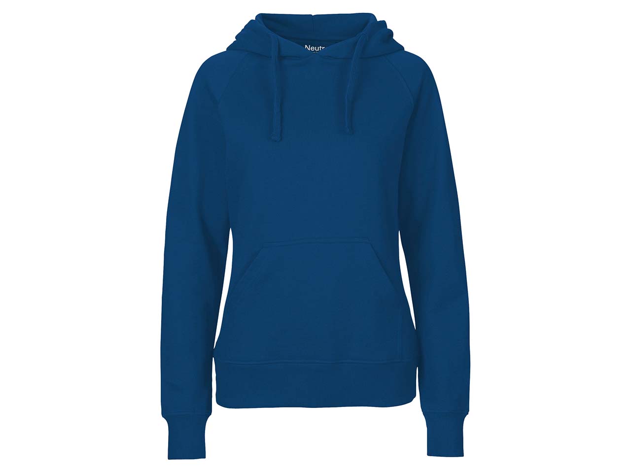 Neutral Bio-Damen-Hoodie royal, Gr. L