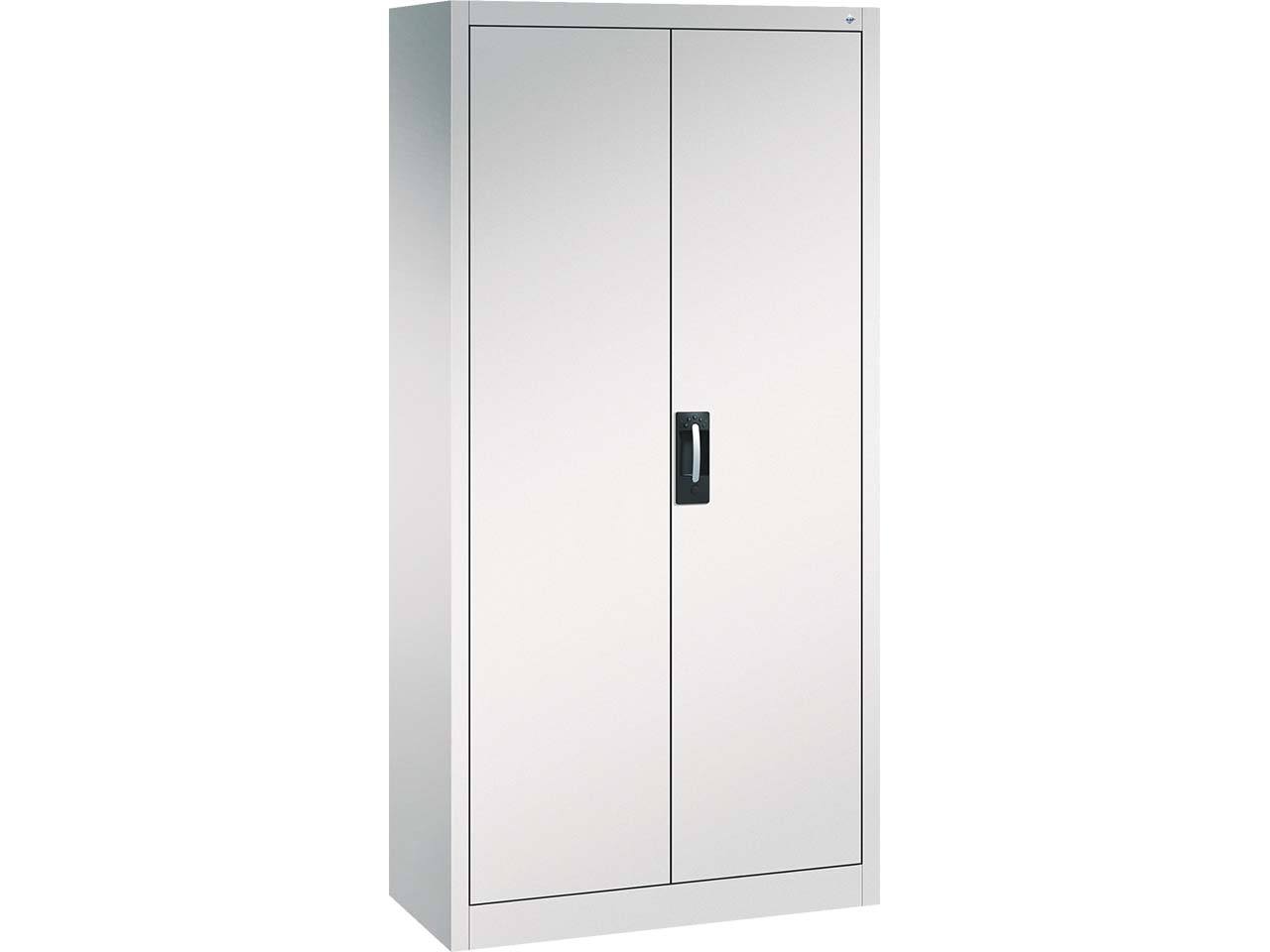 C+P Stahlschrank mit Flügeltüren "Acurado" H1950xB930xT400mm, Lichtgrau/Lichtgrau