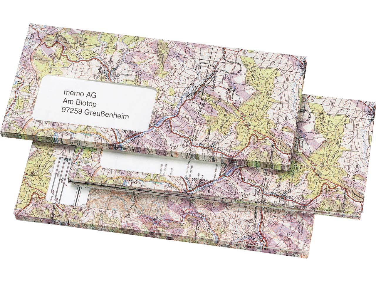 1000 DRP Briefumschläge DL HKmF Landk.