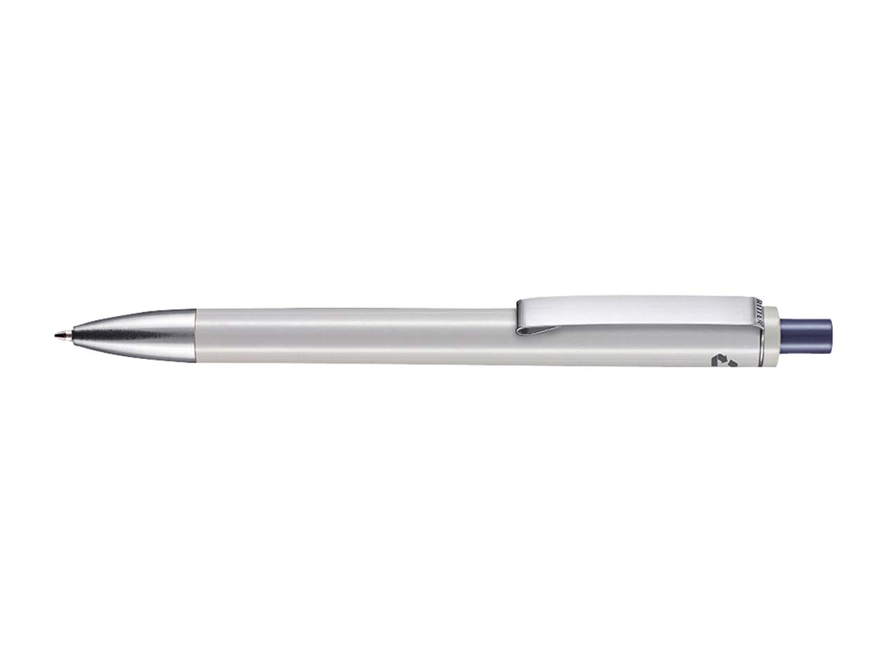 RITTER PEN Kugelschreiber 'EXOS RECYCLED' grau recycled/nachtblau