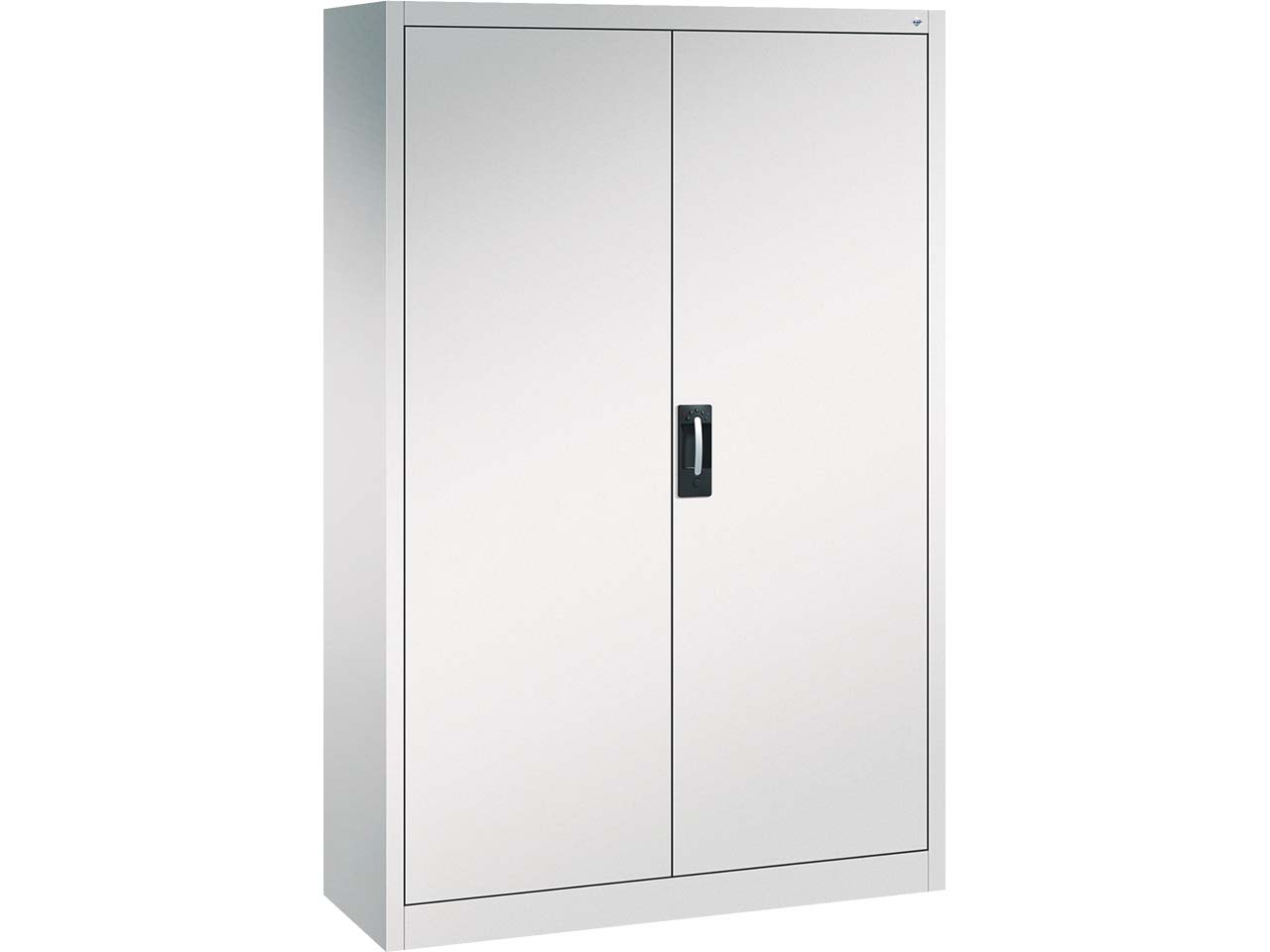 C+P Büroschrank Acurado, H1950xB1200xT400mm, Lichtgrau/Lichtgrau