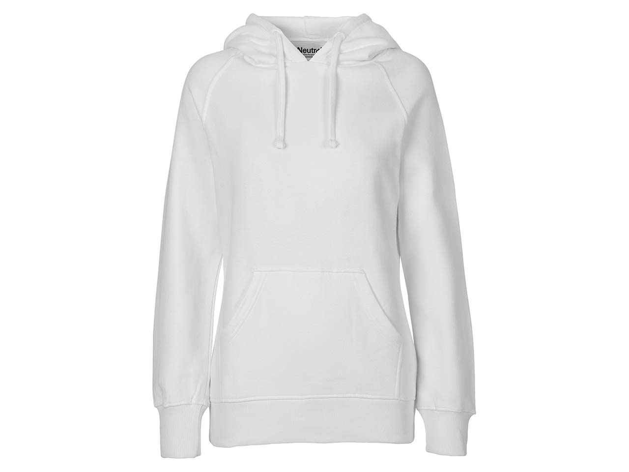 Neutral Bio-Damen-Hoodie white, Gr. 2XL