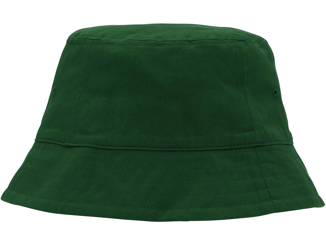 Neutral Bio-Bucket Hat aus Baumwoll-Twill, bottle green, Gr. S/M