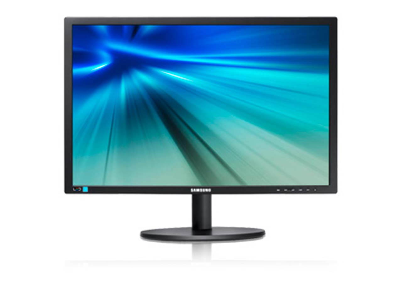 Samsung Monitor "SYNCMASTER S24B420BW" 24", sw generalüberholt, 1. Wahl