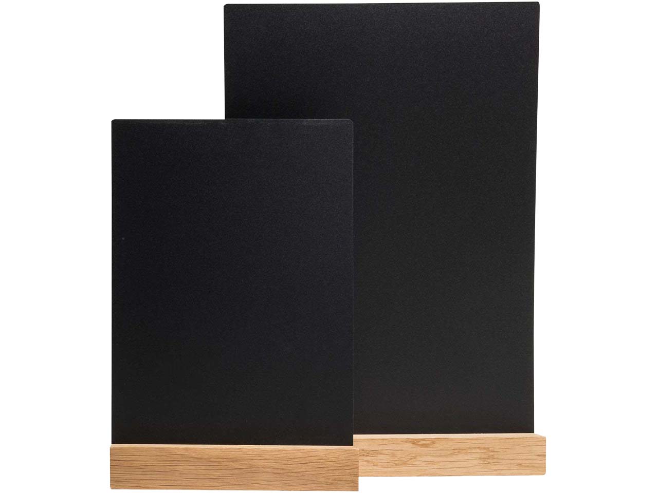 Exacompta Tischtafel "Exacryl" gerade, Schieferoptik, ABS Kunststoff, 148x52x210,schwarz