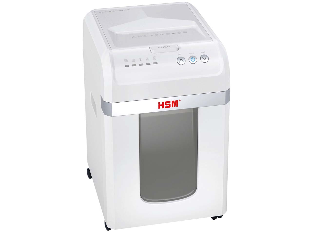 HSM Aktenvernichter "shredstar X200" Partikelschnitt, 4 x 12 mm, P-4/T-4/E-3