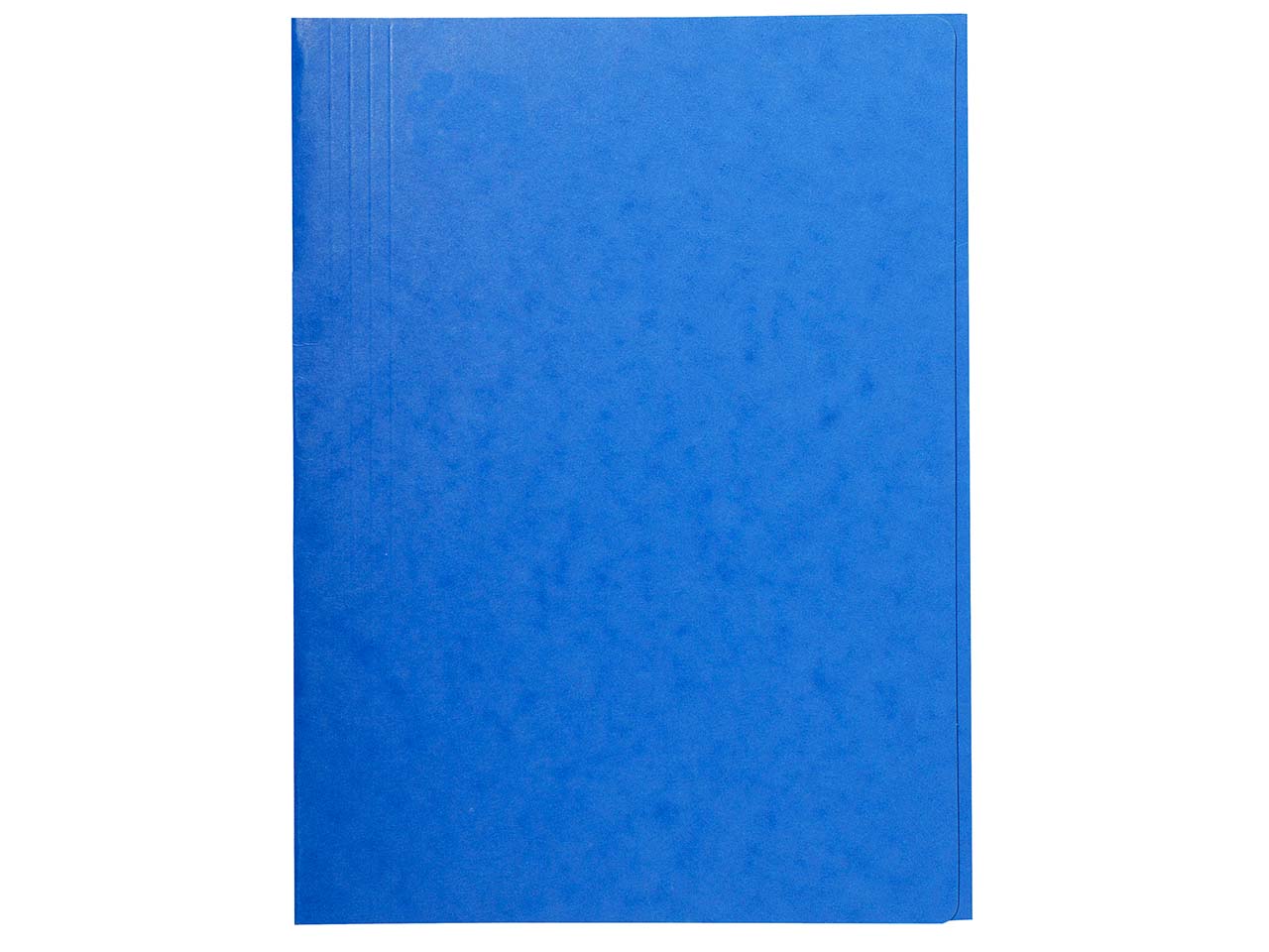 25 Exacompta Sammelmappen, Colorspan-Karton, 390 g/m², DIN A4, 3 Klappen, blau