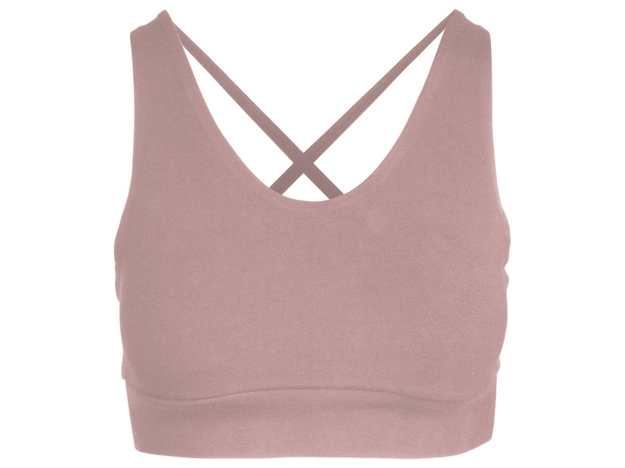 TRUE NORTH Bio-Damen-Yoga-Top, rose, Gr. L
