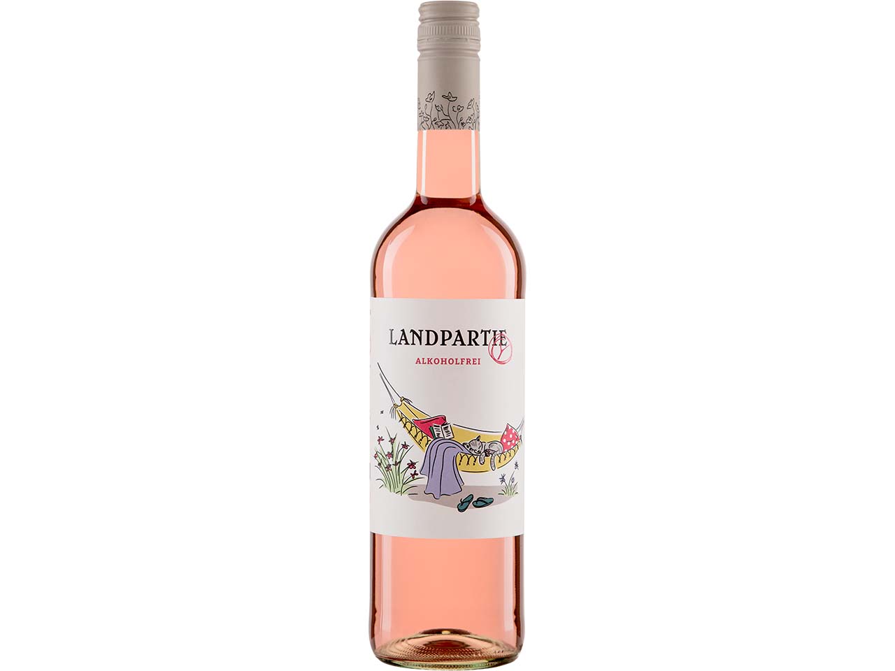 Bio-Rosé LANDPARTY, alkoholfrei, 750 ml