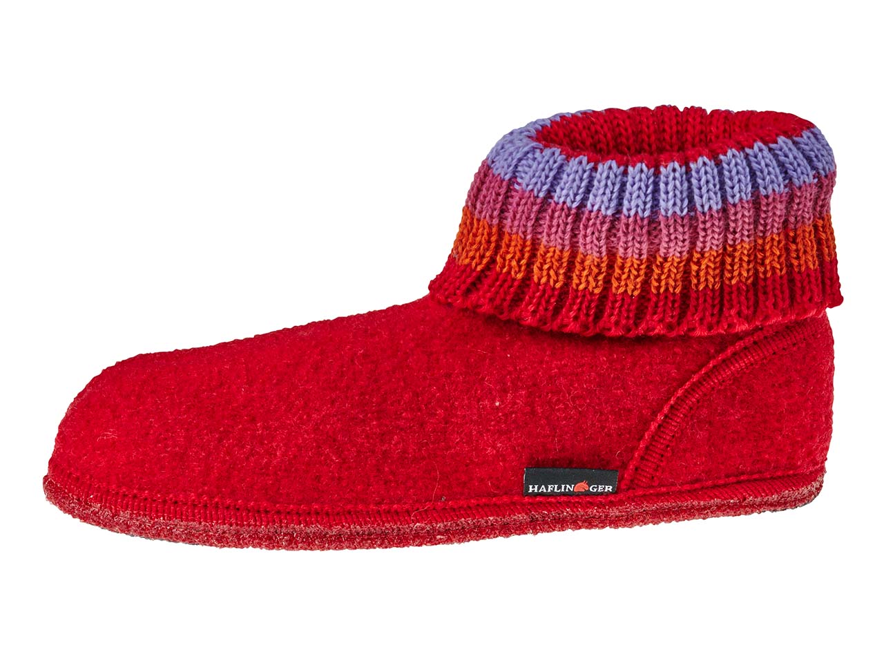 Haflinger Hüttenschuhe 'Paul' rot, Gr. 41