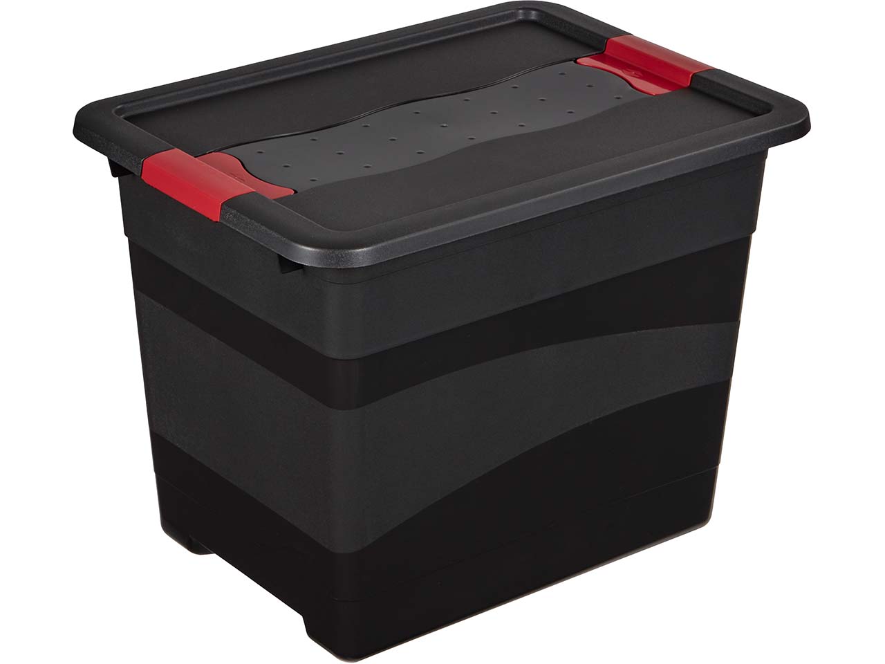 keeeper Transportbehälter 'Eckhart' mit Deckel, 39,5 x 29,5 x 30 cm, 24 l, grau