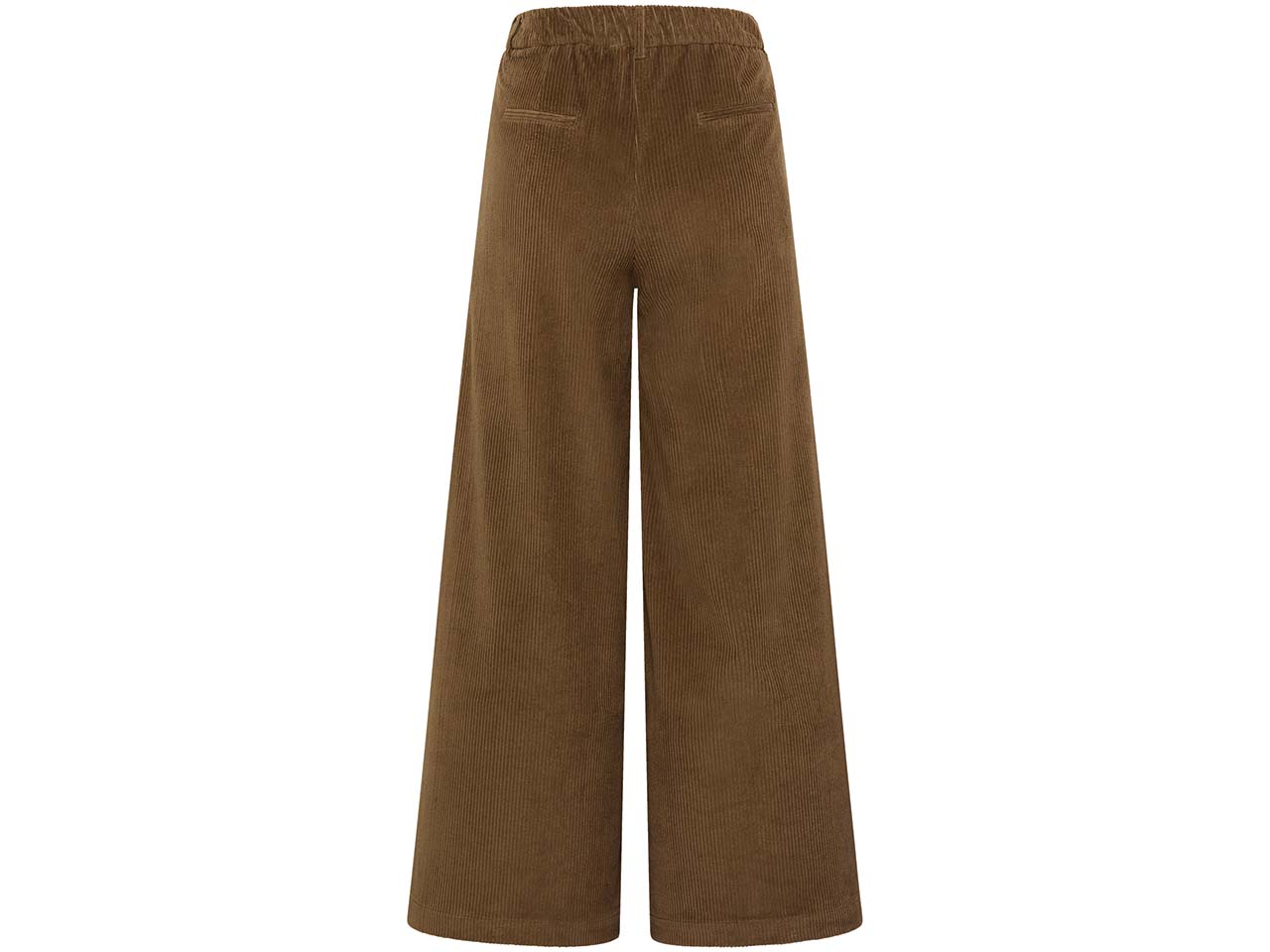 tranquillo Bio-Damen-Cordhose 'Paolaa' mit extra weitem Bein, taupe, Gr. 36