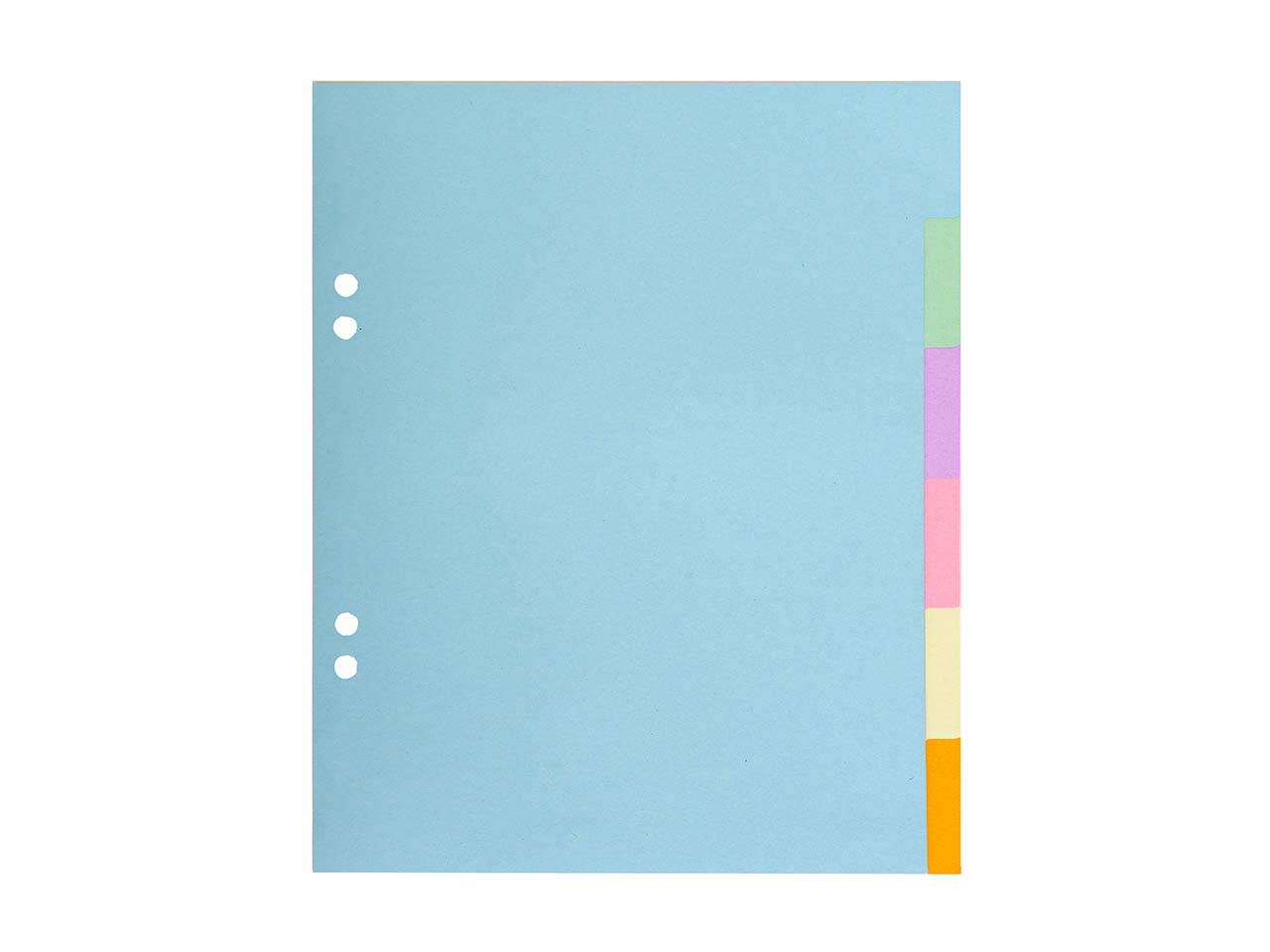 30 Exacompta Register "Forever", 6 Taben neutral, 170 g/m², 17 x 22 cm, sortiert
