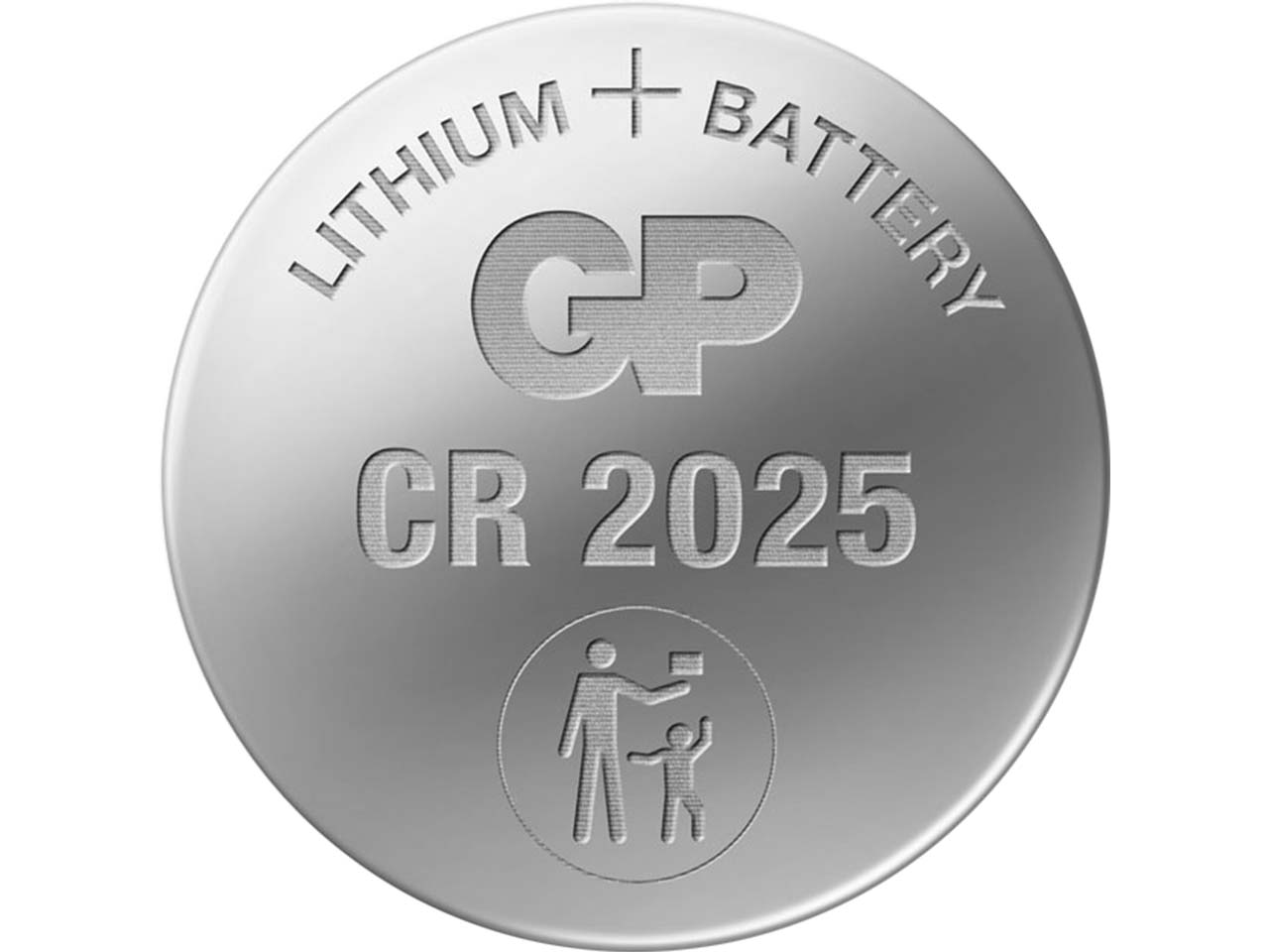 5er Pack GP Battery Lithium Knopfzelle "CR2025"