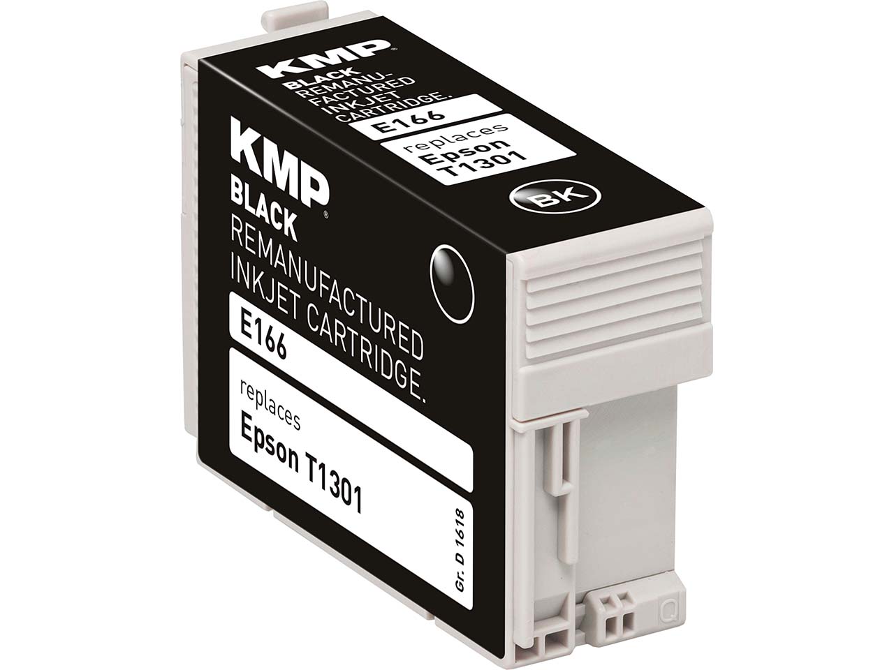 KMP Tintenpatrone ersetzt Epson T1301 schwarz