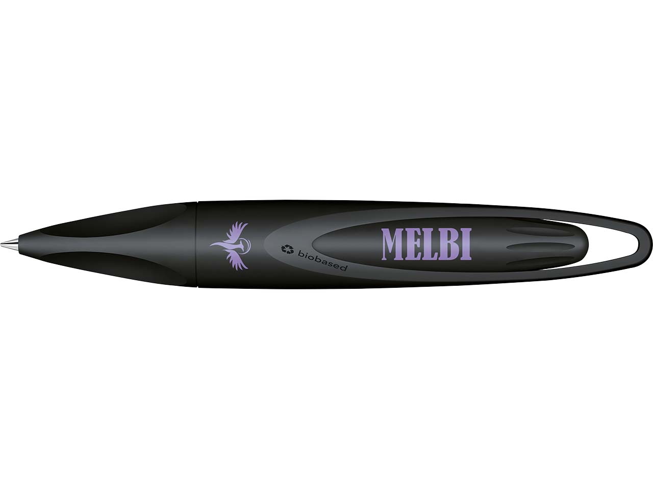 Senator Kugelschreiber "MELBI MATT BIO RECYCLED" inkl. 1-farbigem Aufdruck, blau