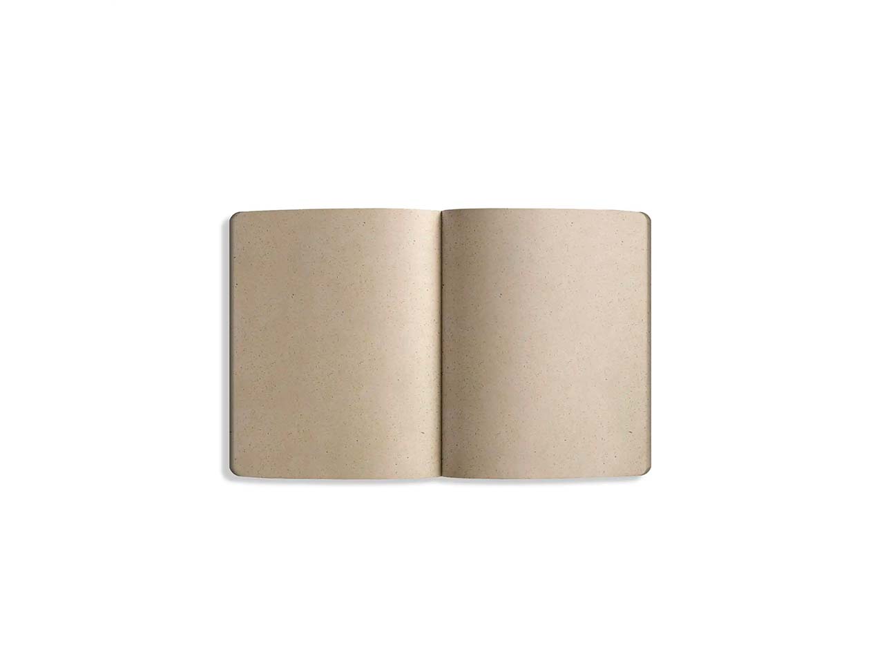 Matabooks Notizbuch mit Samen aus Graspapier DIN A6, pigeon grey