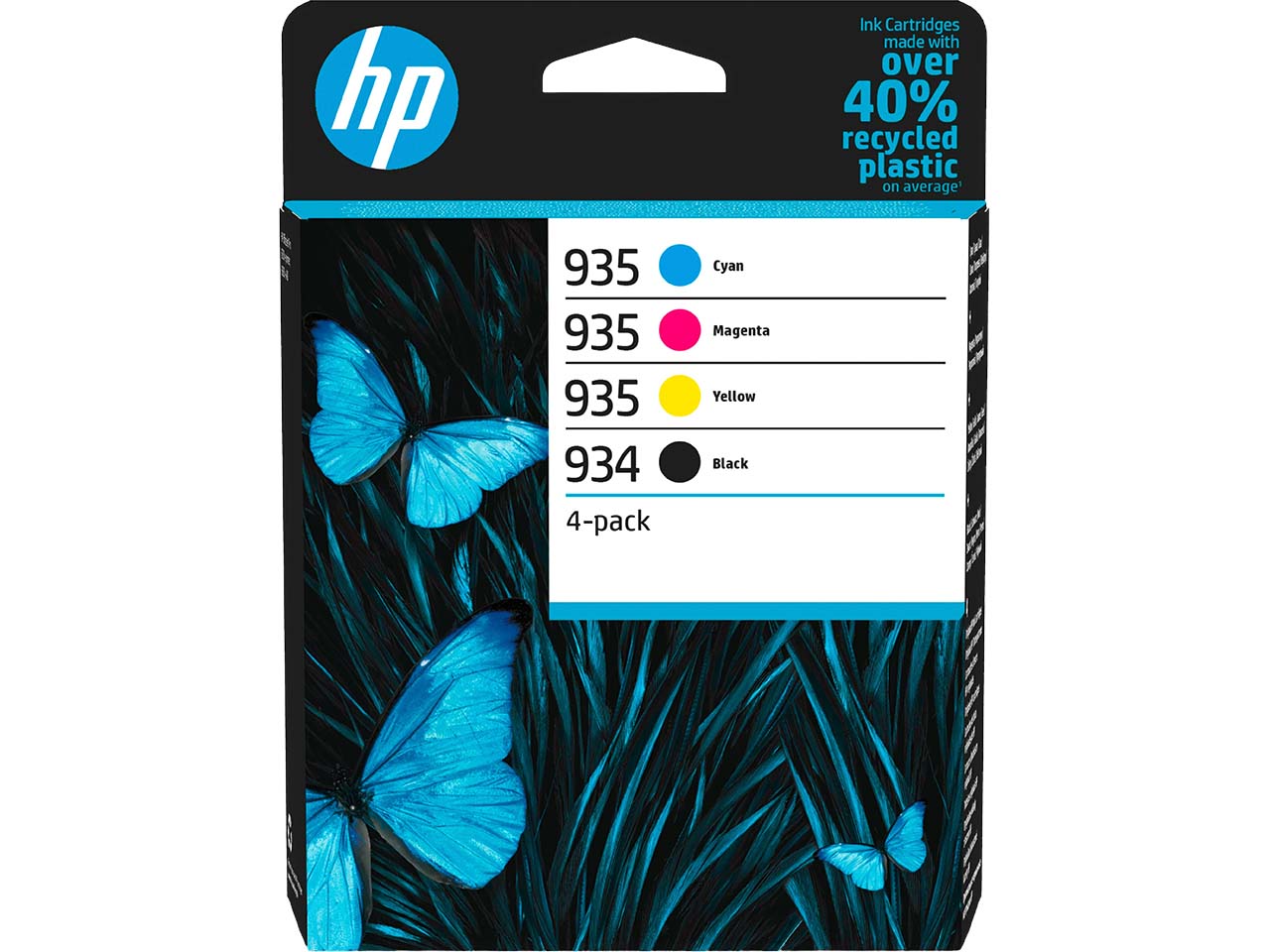 HP 4er Set Tintenpatronen 934/935 schwarz, cyan, magenta, gelb