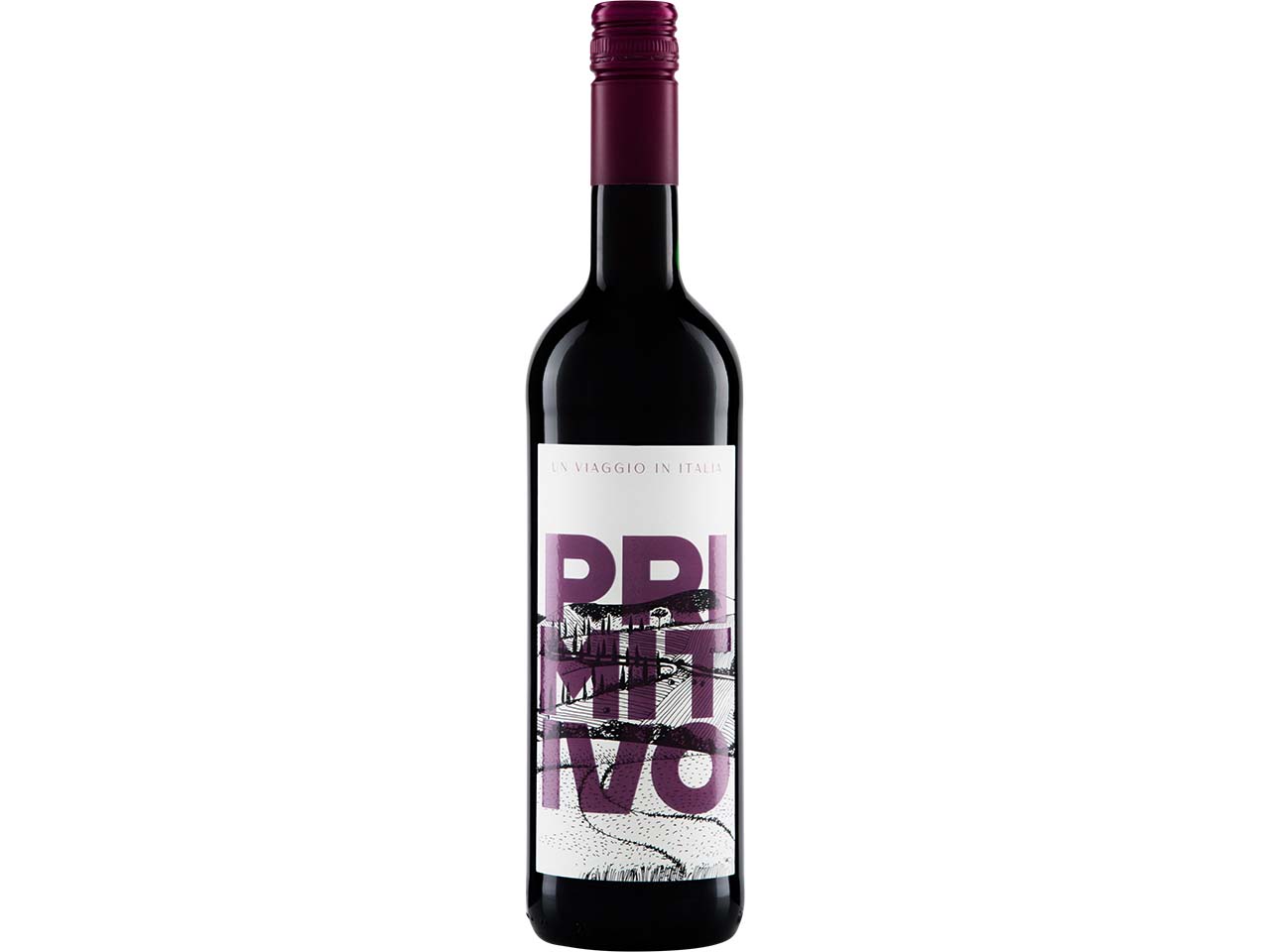Bio-Rotwein UN VIAGGIO IN ITALIA Primitivo IGT 2024, 750 ml