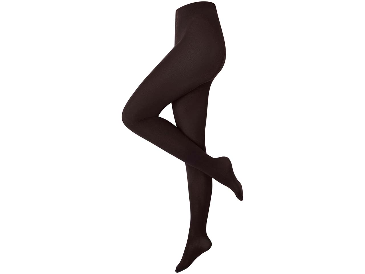 tranquillo Bio-Damen-Strumpfhose 'Eriin' blickdicht, bitter chocolate, Gr. S