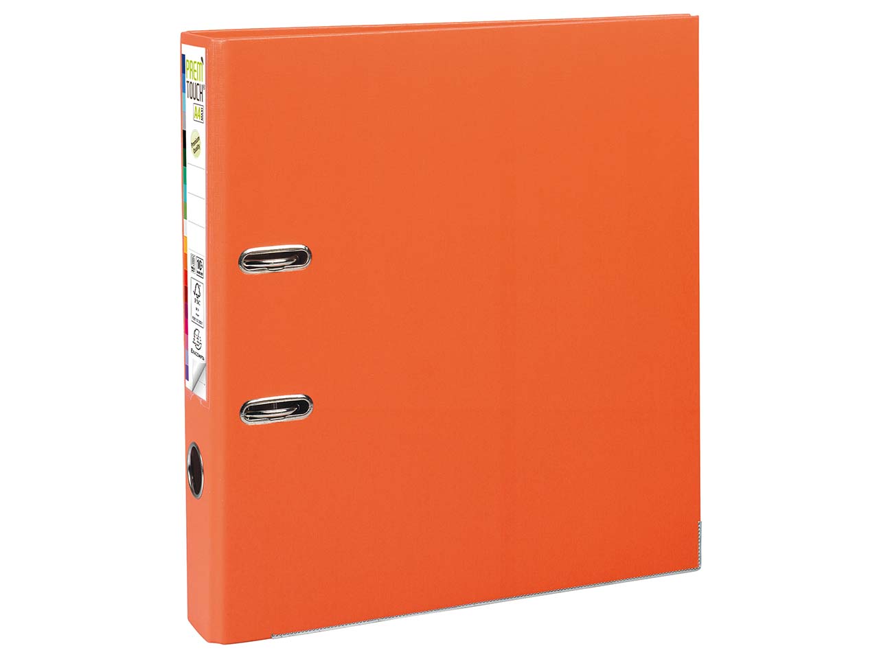 10 Exacompta Premium-Ordner "Prem'Touch", DIN A4 Maxi, orange, RB 50 mm