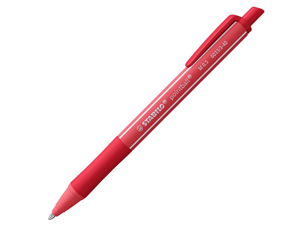 STABILO Kugelschreiber "Pointball colorful", rostrot
