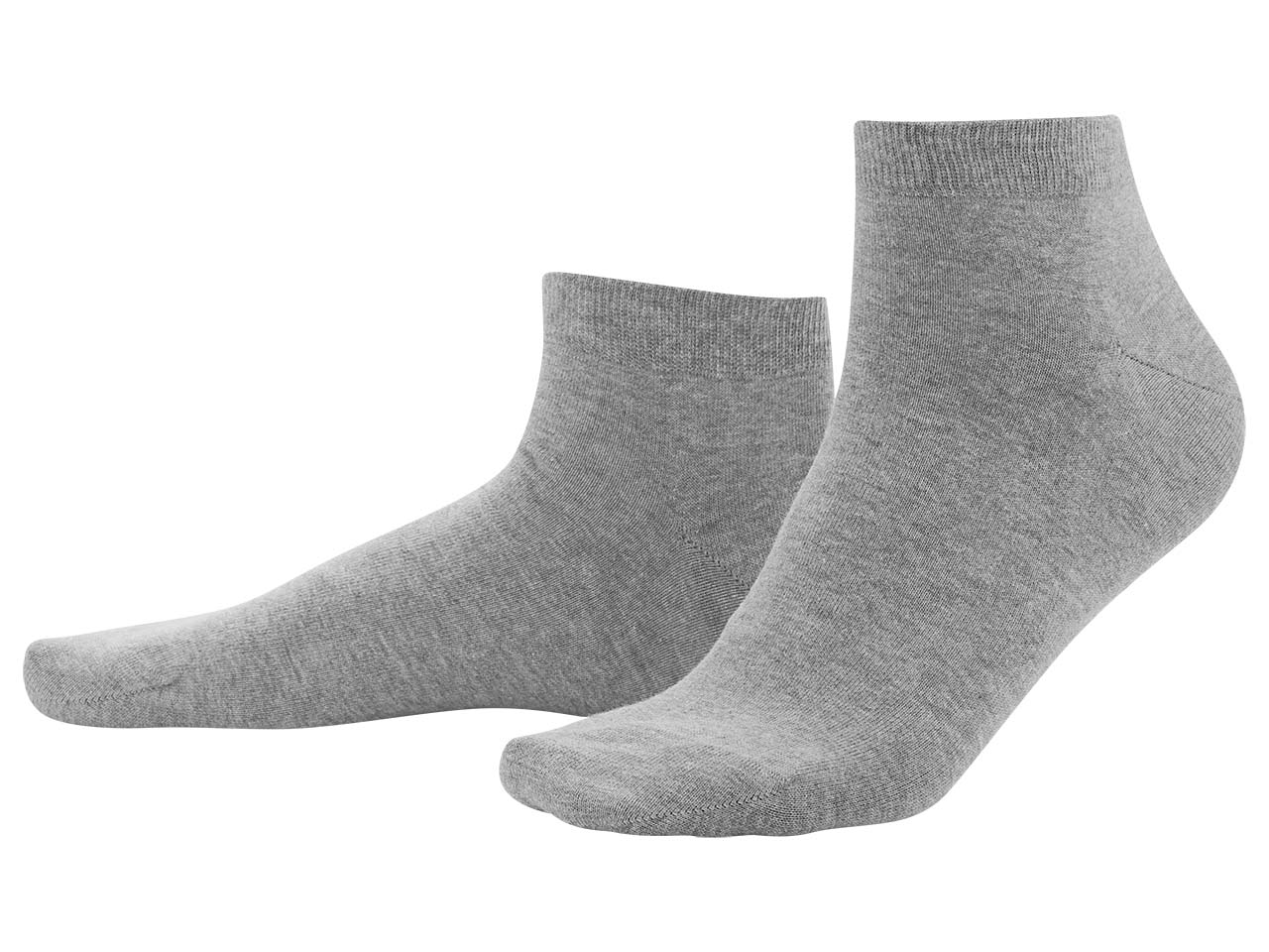 2er-Pack Living Crafts Bio-Herren-Socken "Curt", stone grey, Gr. 43-46