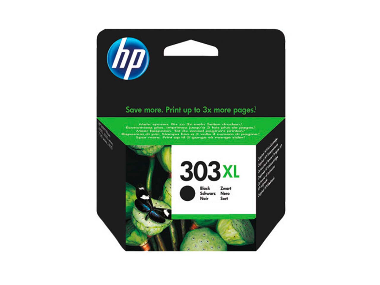 hp Tintenpatrone T6N04AE, Nr. 303 XL schwarz