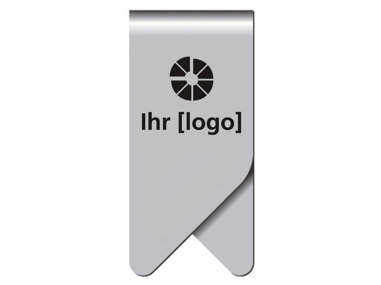 Promoclip mit 1-farbigem Direktdruck