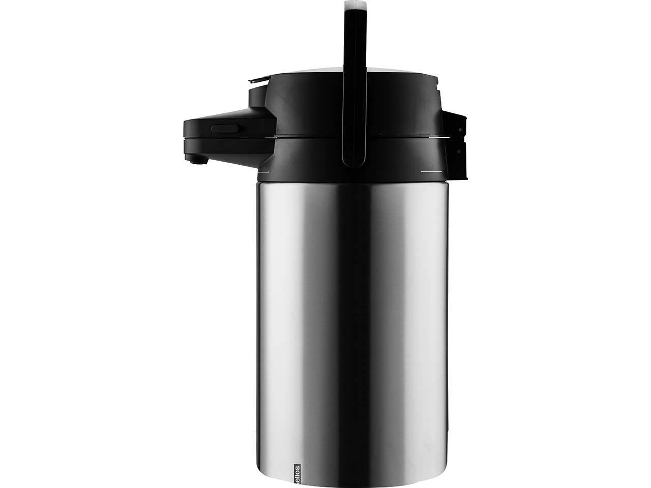 helios Pumpkanne "Coffeestation" mit 360° Drehvorrichtung im Boden, 3,5 l, silber