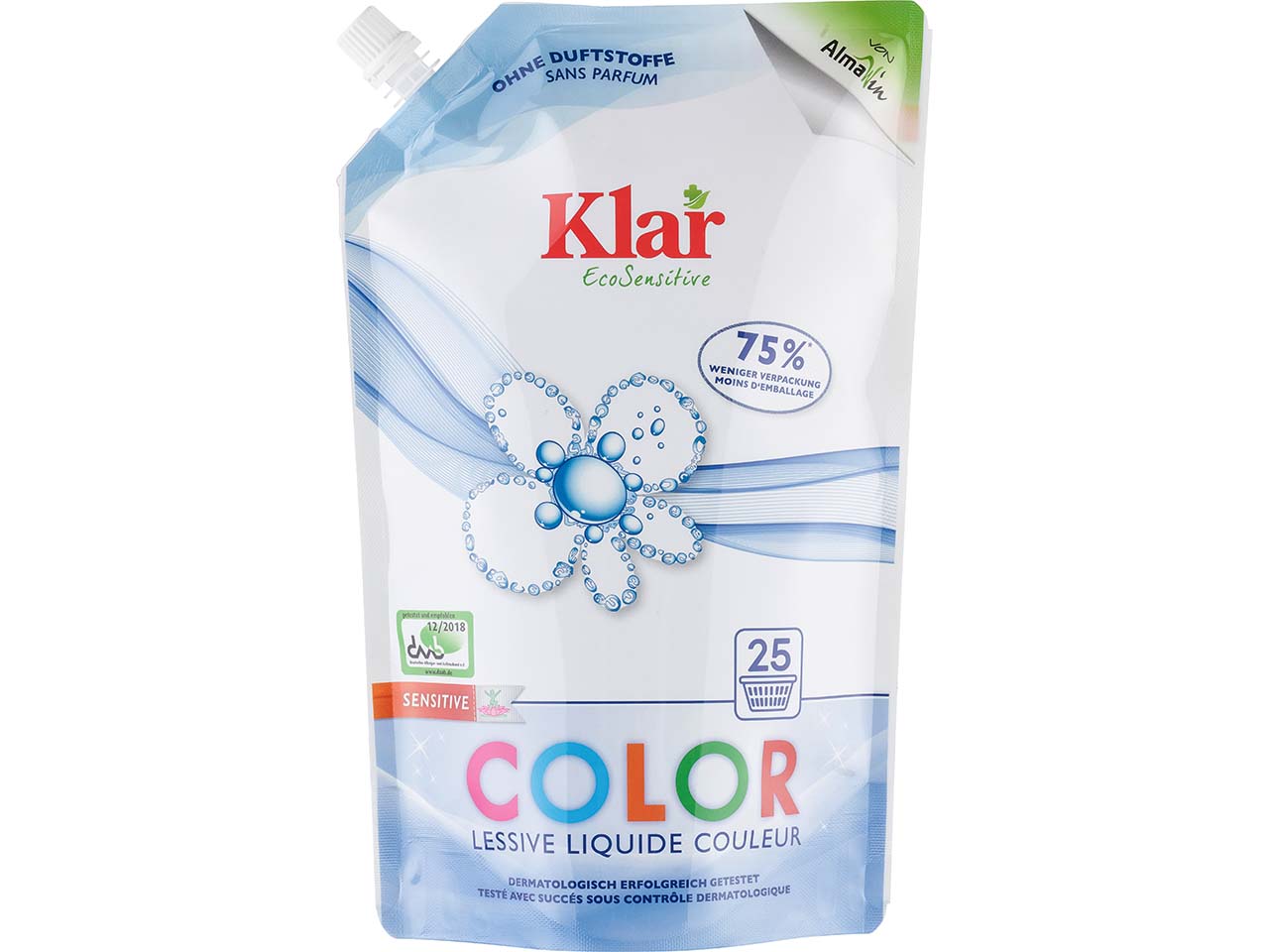 Klar Color-Flüssigwaschmittel, 1,5 l