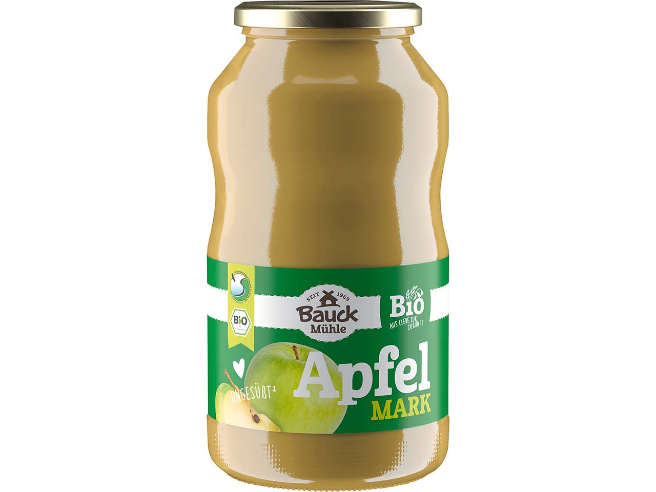 Bauckhof Bio-Apfelmark, ungesüßt, 700 g