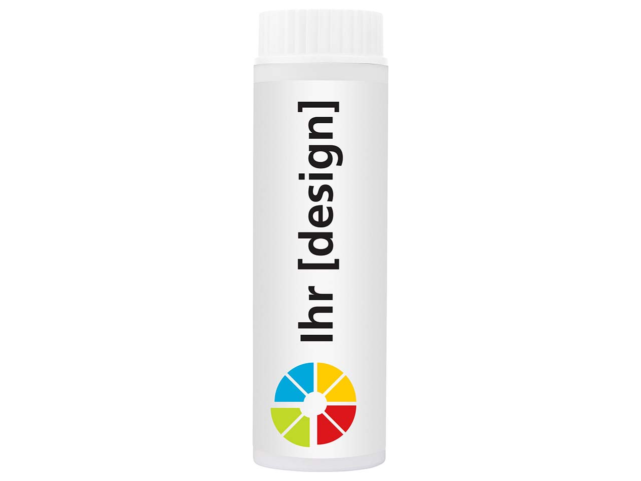 Seifenblasenspiel 'Pustefix' inklusive 1-4 farbigem Etikett 42 ml, weiß