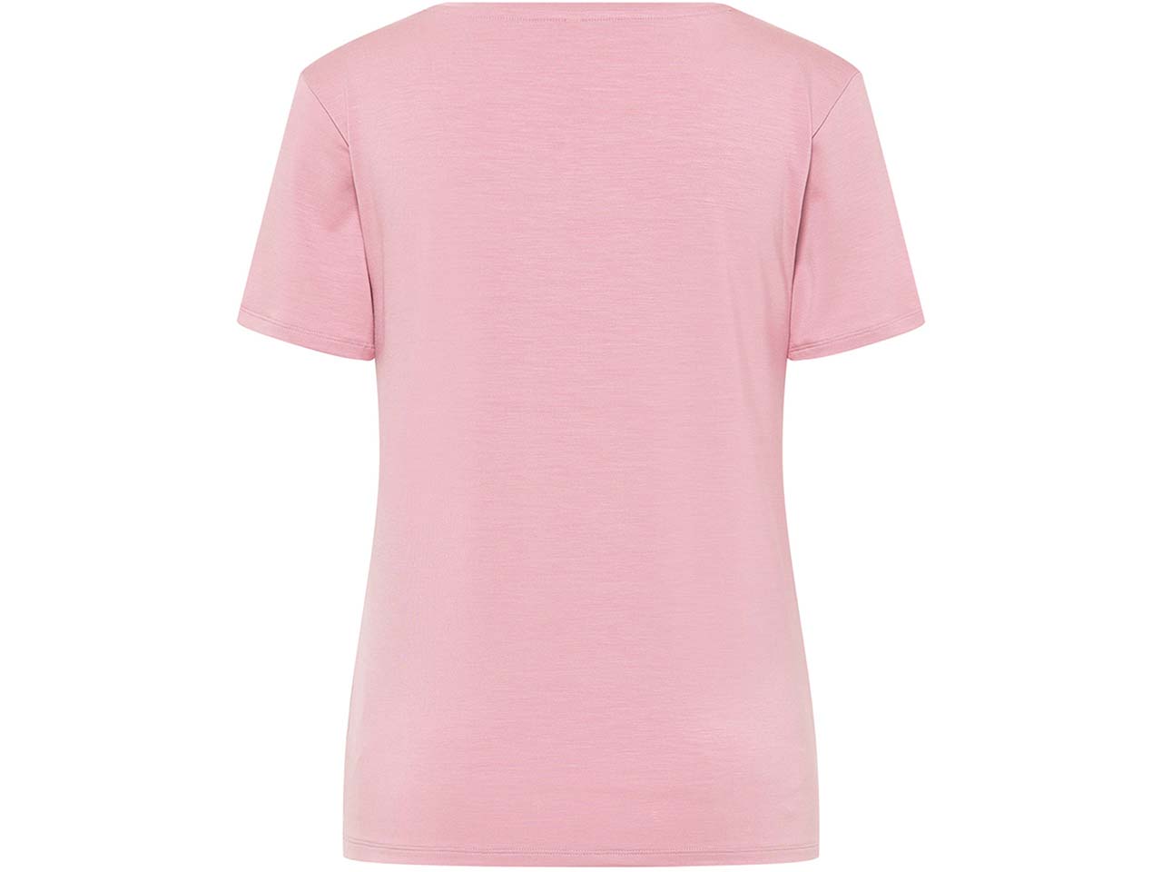 tranquillo Damen-T-Shirt mit Rundhalsausschnitt aus Tencel, vintage pink, Gr. S
