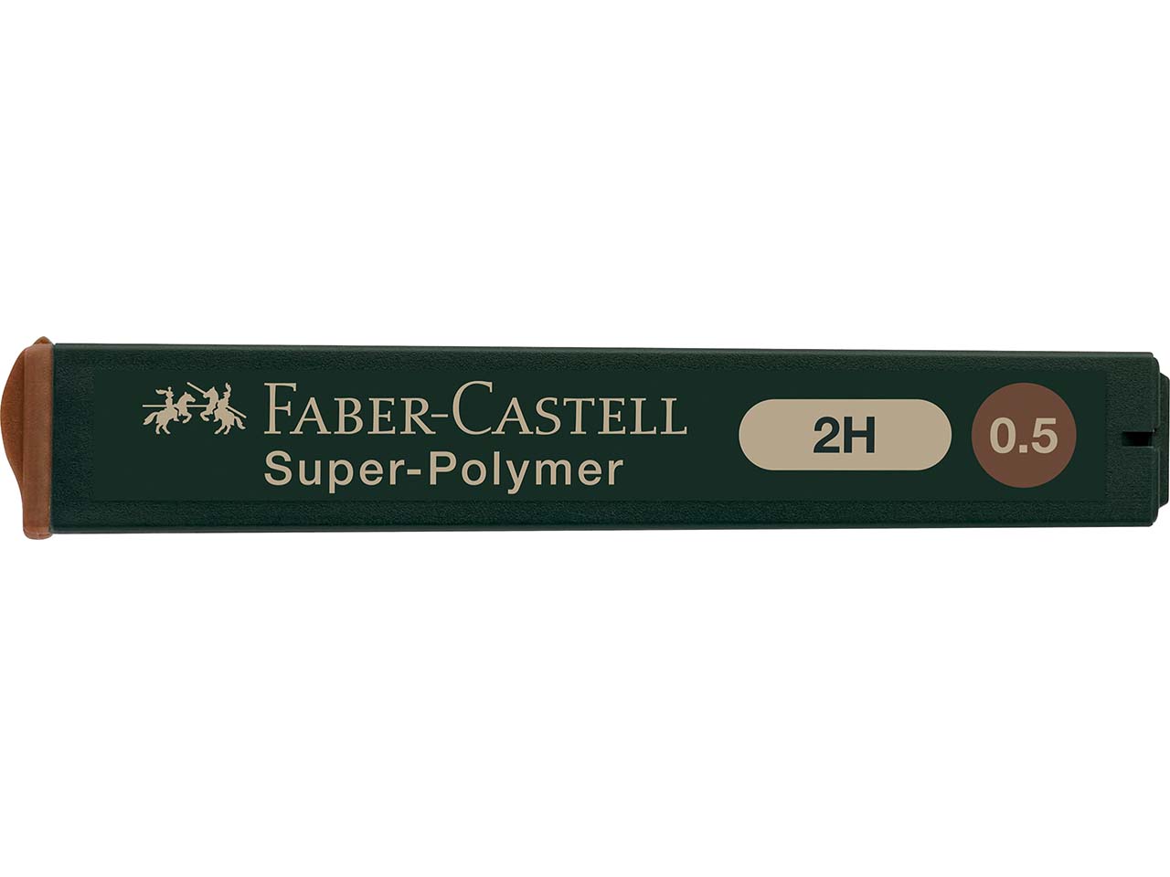 12 Faber-Castell Ersatzmine für Druckbleistifte 'Super-Polymer' 0,5 mm 2H