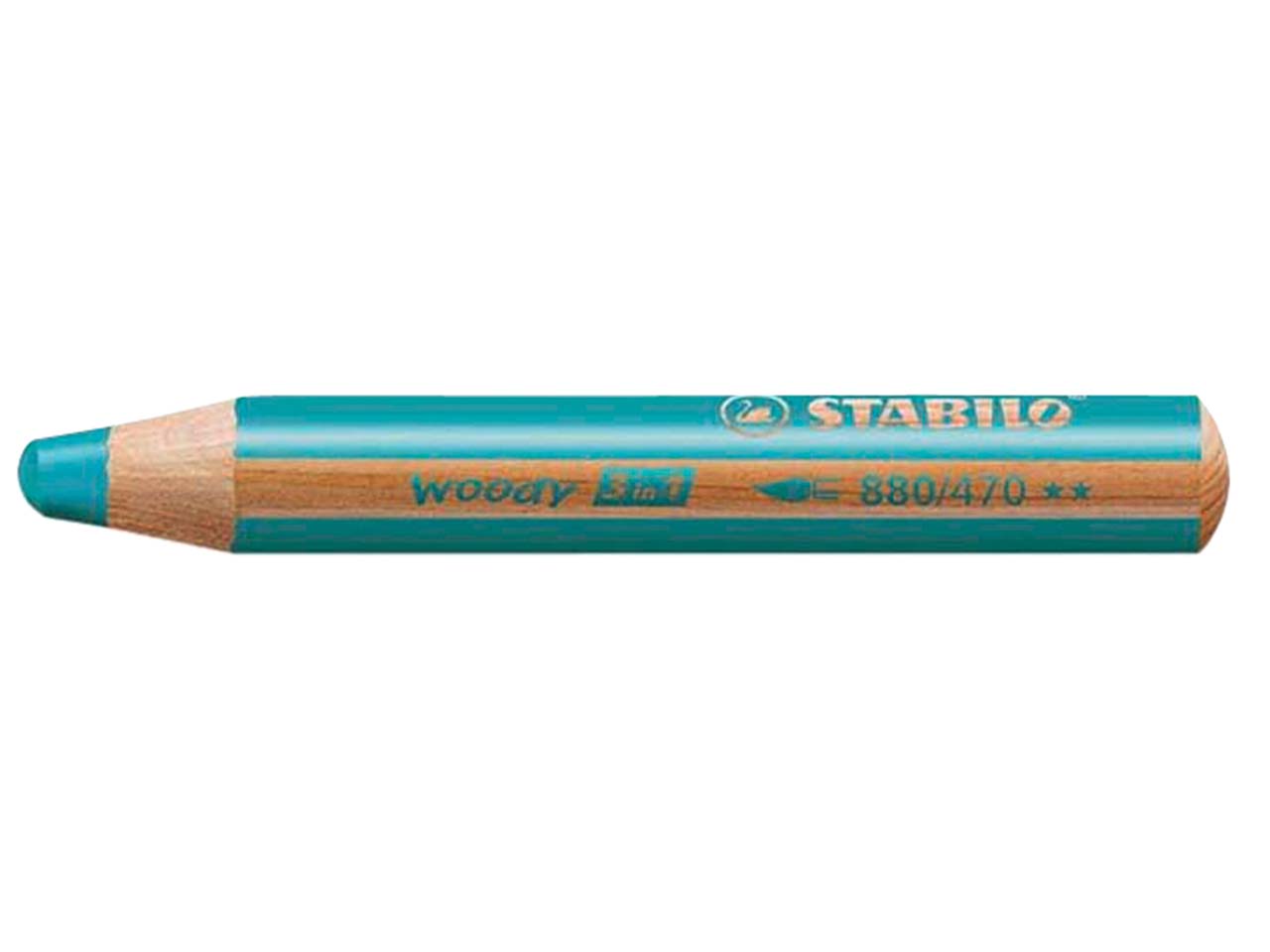 STABILO Multitalent-Stift 'woody' türkis